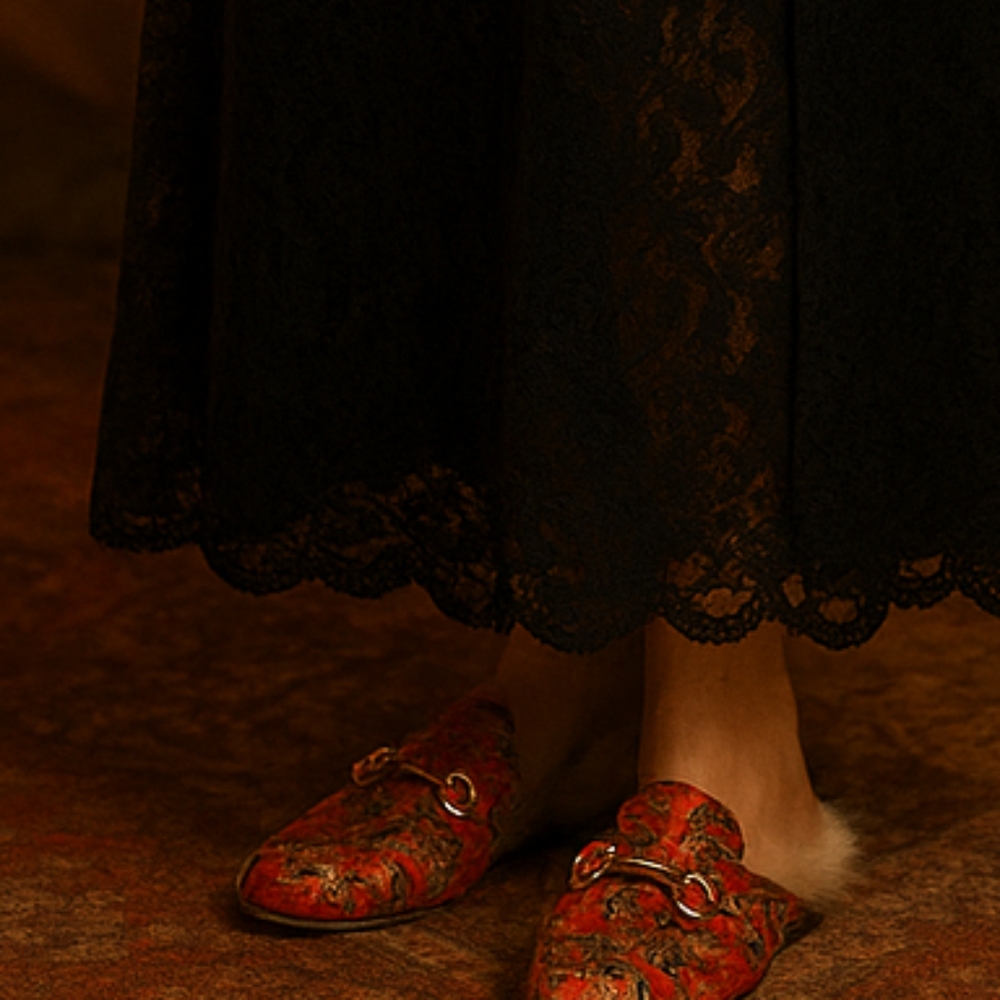 Elegant Oriental Slippers